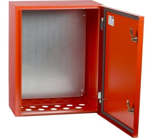 Корпус металлический IEK ЩМП-1-0 (400х300х220мм) У2 IP54 метал. RAL 3020 картинка 